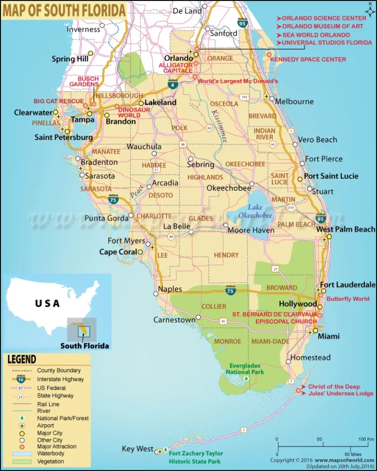 map-of-south-florida